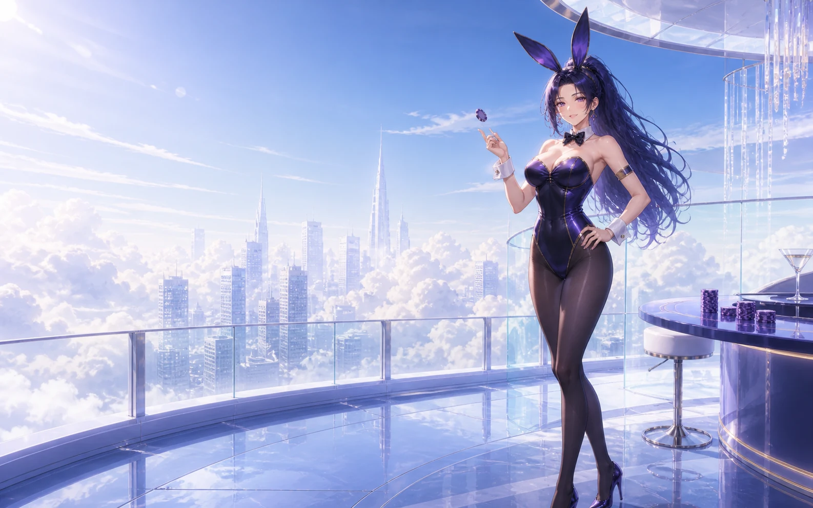 王牌十三张兔女郎主题场景